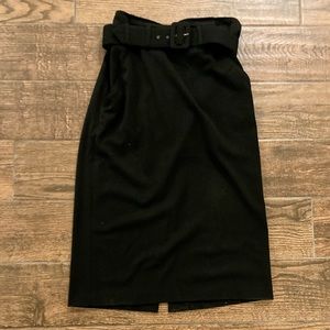 Paper Bag Skirt with Big Pockets